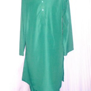 green kurta set